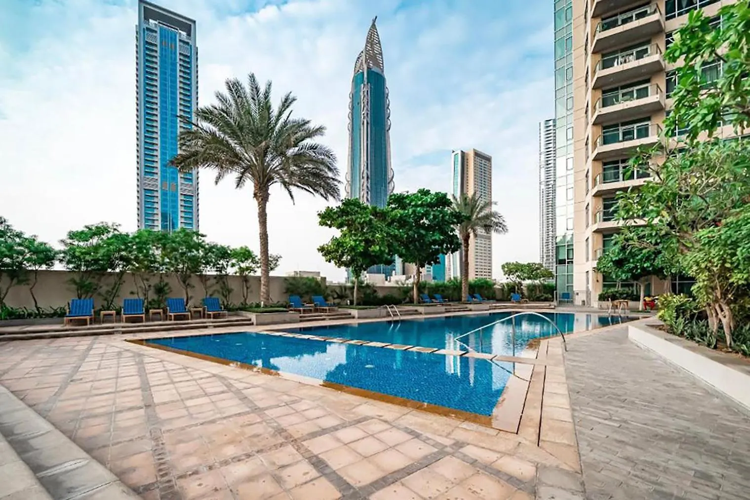 Blueground Downtown Bk View Pool Gym Dxb-130 Apartment Dubai